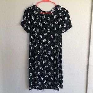 Claudie Pierlot Sz 36 Lighting Bolt Dress
